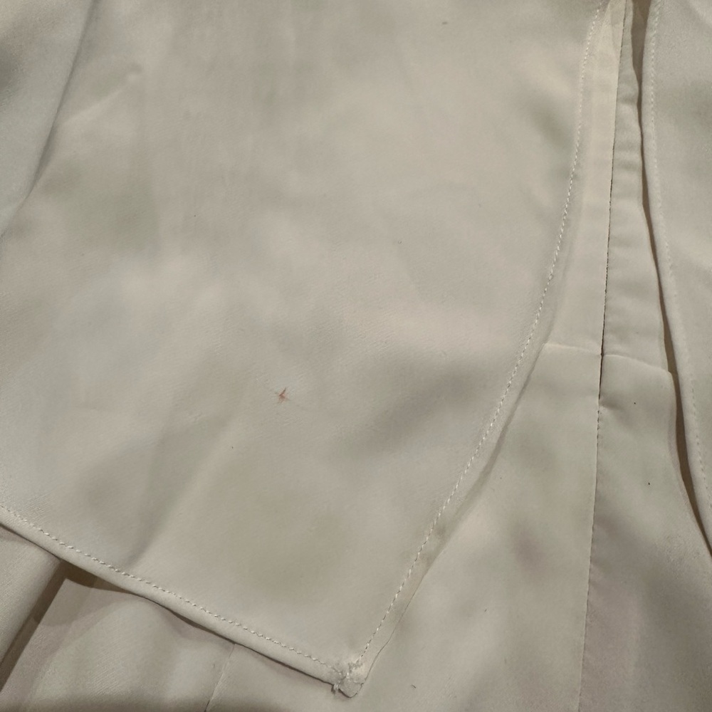 AMANDA UPRICHARD Topanga Mini Dress in Ivory - Picture 7 of 7